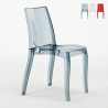 18 Sedie Cristal Light Grand Soleil trasparenti offerta stock per Bar Promozione