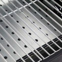Barbecue au charbon avec couvercle, grille réglable et roues Grilla Modèle
