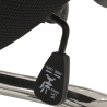 Chaise de bureau réglable rembourrée pivotante Xelti Offre