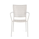 Chaise de jardin empilable avec accoudoirs en acier Bizzotto Lizette 