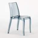 18 Sedie Cristal Light Grand Soleil trasparenti offerta stock per Bar Saldi