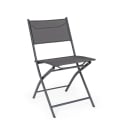 Chaise d'extérieur pliante en acier et textilène Bizzotto Martinez Réductions