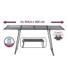 Séchoir extensible intérieur extérieur métal 17m noir Laundry Catalogue