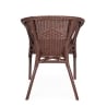 Fauteuil de jardin en rotin tressé Bizzotto Alliss Dimensions
