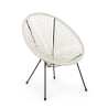 Fauteuil d'extérieur en corde design spaghetti Bizzotto Parker Caractéristiques