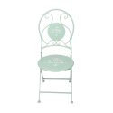 Ensemble table et 2 chaises pliantes d'extérieur vert Le Regole dell'Aperitivo Choix