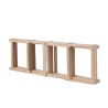 Porte-bouteilles pliable en bois de pin 53x17x38 Vintor Remises
