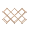 Porte-bouteilles pliable en bois de pin 53x17x38 Vintor Offre