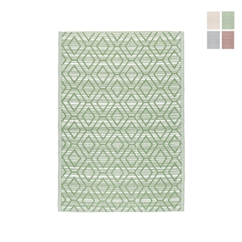 Tappeto in polipropilene per esterno interno 160x230cm Bizzotto Kenan Promozione
