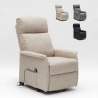 Poltrona Relax Elettrica con Sistema Alzapersona e Ruote Per Anziani Giorgia Catalogo