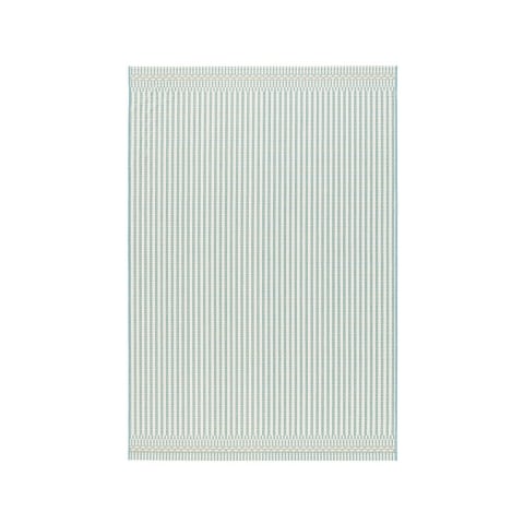 Tapis d'intérieur et d'extérieur bleu et blanc 160x230cm Bizzotto Thierry Promotion