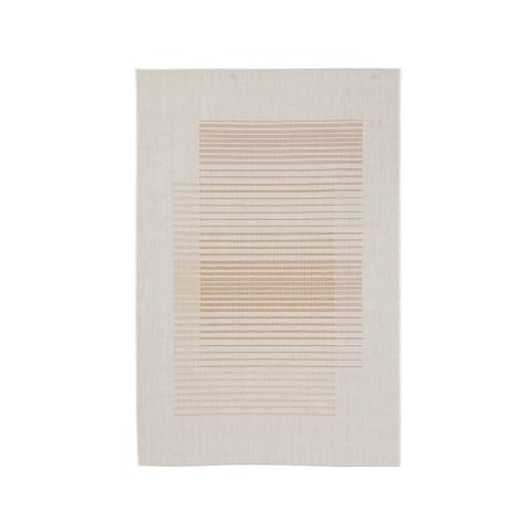 Rechteckiger Outdoor-Teppich beige orange 160x230cm Bizzotto Kino Aktion