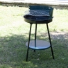 Barbecue a carbonella rotondo griglia Ø 42cm regolabile in altezza Zafro Saldi