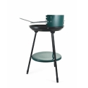 Barbecue a carbonella rotondo griglia Ø 42cm regolabile in altezza Zafro Stock