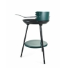 Barbecue a carbonella rotondo griglia Ø 42cm regolabile in altezza Zafro Stock