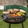 Barbecue a carbonella rotondo griglia Ø 42cm regolabile in altezza Zafro Modello