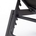 Chaise longue de jardin inclinable avec roues Bizzotto Hilde Modèle
