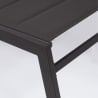 Chaise longue de jardin inclinable avec roues Bizzotto Hilde Caractéristiques