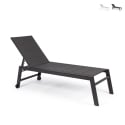 Chaise longue de jardin inclinable avec roues Bizzotto Hilde Promotion