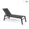 Chaise longue de jardin inclinable avec roues Bizzotto Hilde Promotion