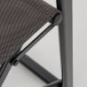 Chaise de réalisateur pliable en aluminium pour jardin Bizzotto Lagun Choix