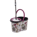 Mop nettoyant sol avec tête ronde et seau 16L Limpio Achat