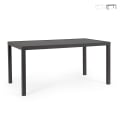 Table de jardin rectangulaire 150x80 cm en aluminium Bizzotto Hilde Promotion