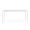 Tavolo da esterno rettangolare 150x80 in alluminio Bizzotto Hilde Caratteristiche