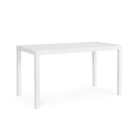 Table d'extérieur moderne rectangulaire 130x68cm en aluminium Bizzotto Hilde Réductions