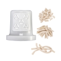 Machine à pâtes fraîches électrique 13 filières 17 accessoires 260W Antonina 