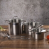 Batterie de cuisine 8 pièces accessoires en acier inoxydable 18/0 Sovra Vente