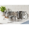 Batterie de cuisine 8 pièces accessoires en acier inoxydable 18/0 Sovra Choix