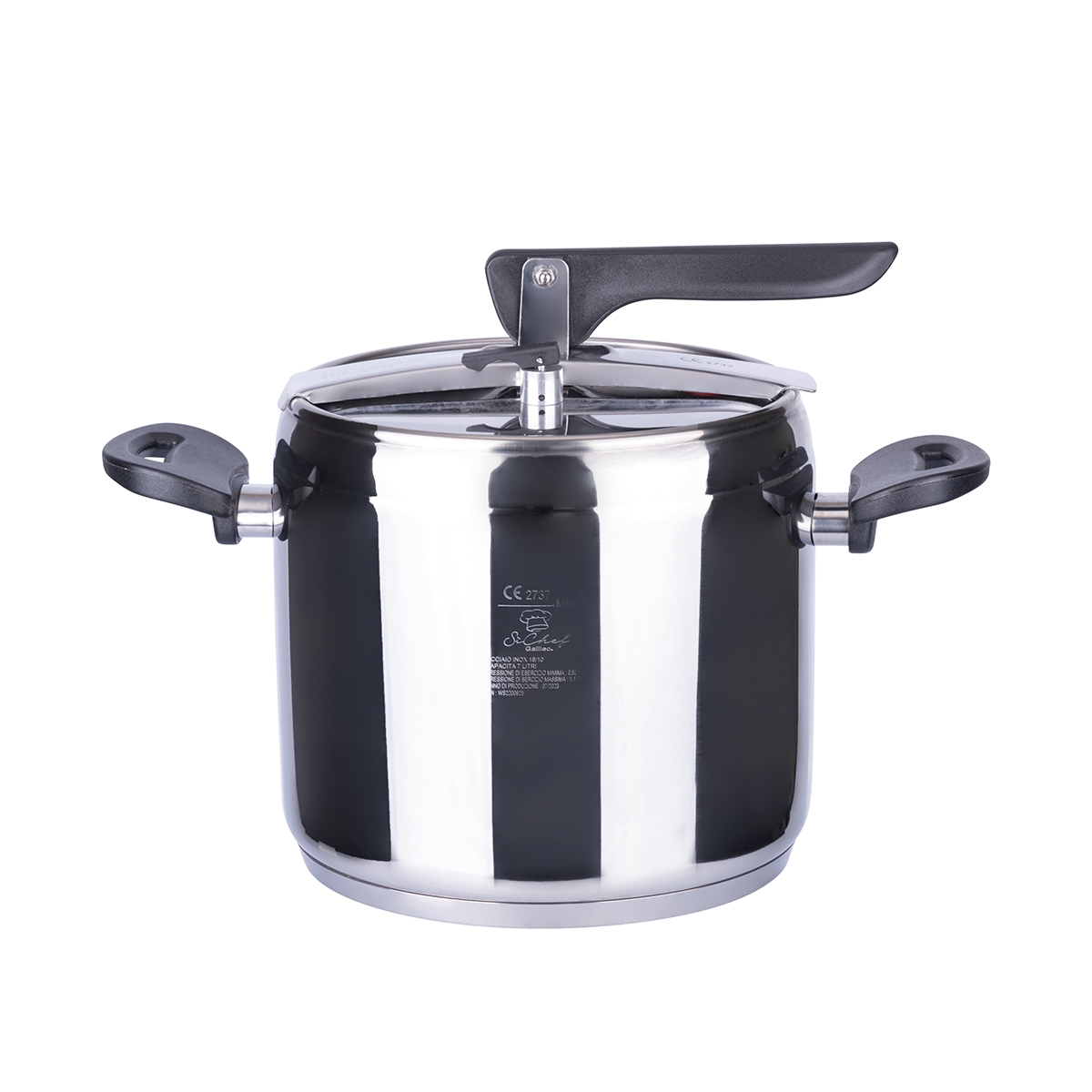 Autocuiseur 7L en inox compatible induction Vasko Promotion Autocuiseur 7L en inox compatible induction Vasko Promotion