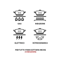 Autocuiseur 7L en inox compatible induction Vasko Choix