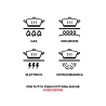 Autocuiseur 7L en inox compatible induction Vasko Choix