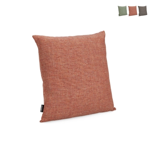 Coussin d'extérieur carré déperlant 45x45cm mélangé Merve Promotion