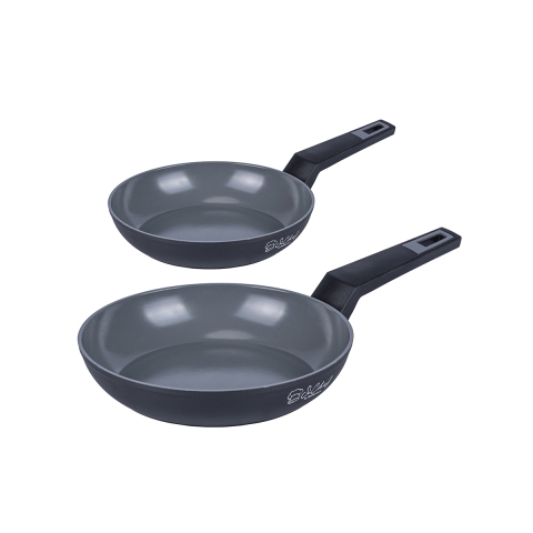 Set aus 2 Pfannen aus Aluminium mit Antihaft-Keramikbeschichtung Berlino Aktion