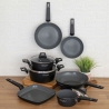 Set 2 padelle alluminio rivestimento ceramica antiaderente Berlino Vendita