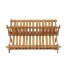Égouttoir pliable en bois de bambou 45x28x25 cm Ravi Catalogue