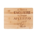 Holz-Servierbrett 33x24 cm - Perfekt für den Aperitif Aktion