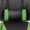 Chaise gaming Jovix pivotante réglable inclinable avec double coussin Caractéristiques