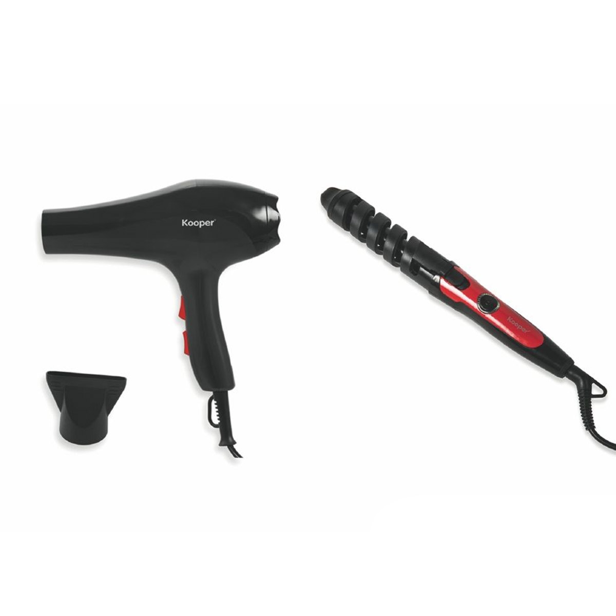 Ensemble sèche-cheveux et fer à friser 1800W Vira Promotion Ensemble sèche-cheveux et fer à friser 1800W Vira Promotion