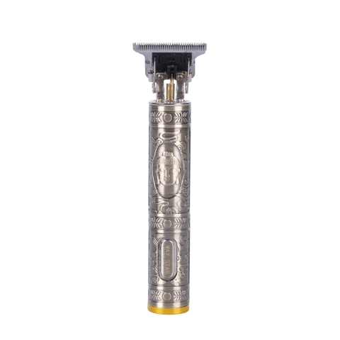 Rasoir électrique rechargeable barbe et cheveux 4 têtes Buddha Gold Promotion