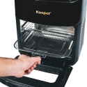 Friggitrice ad aria 15L 4 programmi display touch con accessori Zapa Offerta