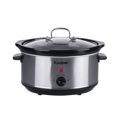 Elektrischer Slow Cooker aus Edelstahl 3,5 L 200W Valentina Aktion