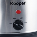 Pentola slow cooker elettrica in acciaio inox 3,5 L 200W Valentina Catalogo