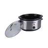 Pentola slow cooker elettrica in acciaio inox 3,5 L 200W Valentina Scelta