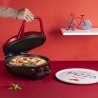 Four à pizza et grill avec double plaque antiadhésive 1200W Mamy Vente