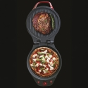 Four à pizza et grill avec double plaque antiadhésive 1200W Mamy Dimensions
