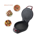 Four à pizza et grill avec double plaque antiadhésive 1200W Mamy Remises